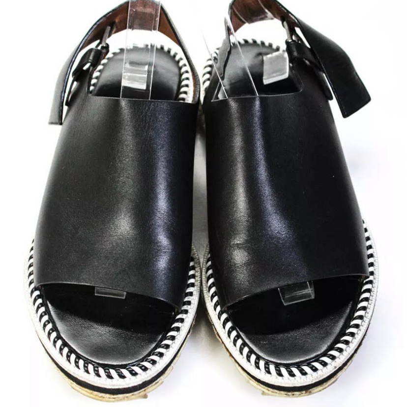 Givenchy Rafael Espadrille Leather Sandal